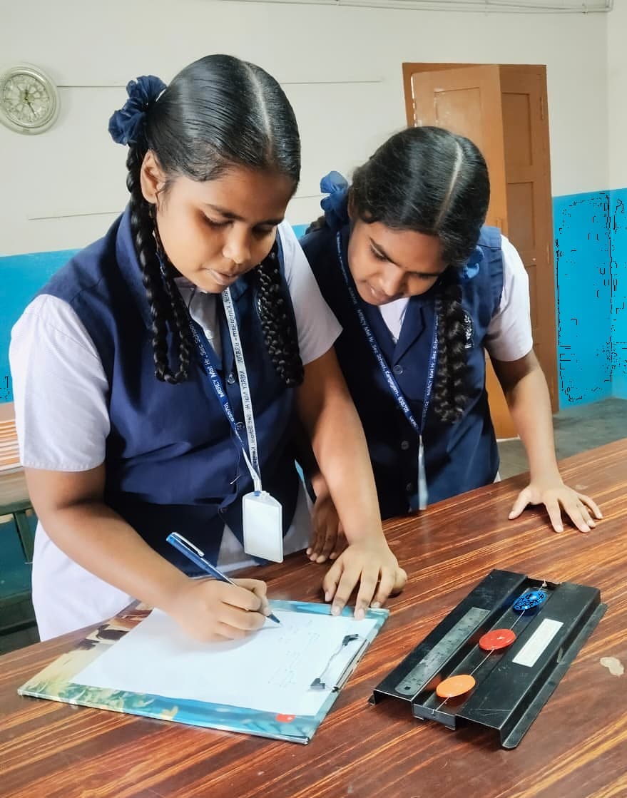 Student Doing Biology Experiment