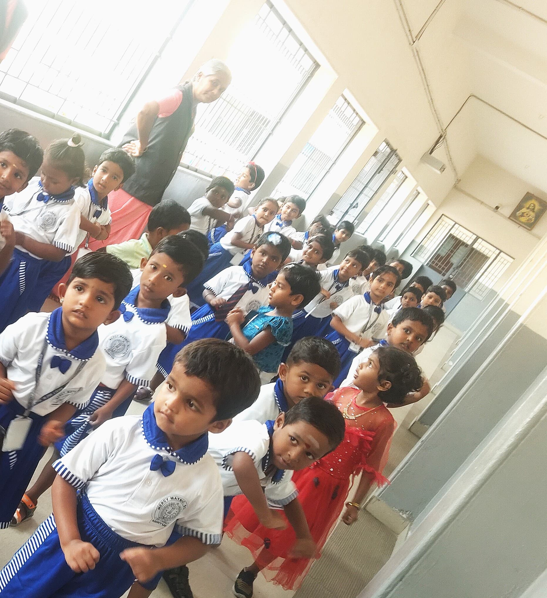 Children performing dance